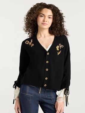 Cinq A Sept Brooches Atlas Cardigan